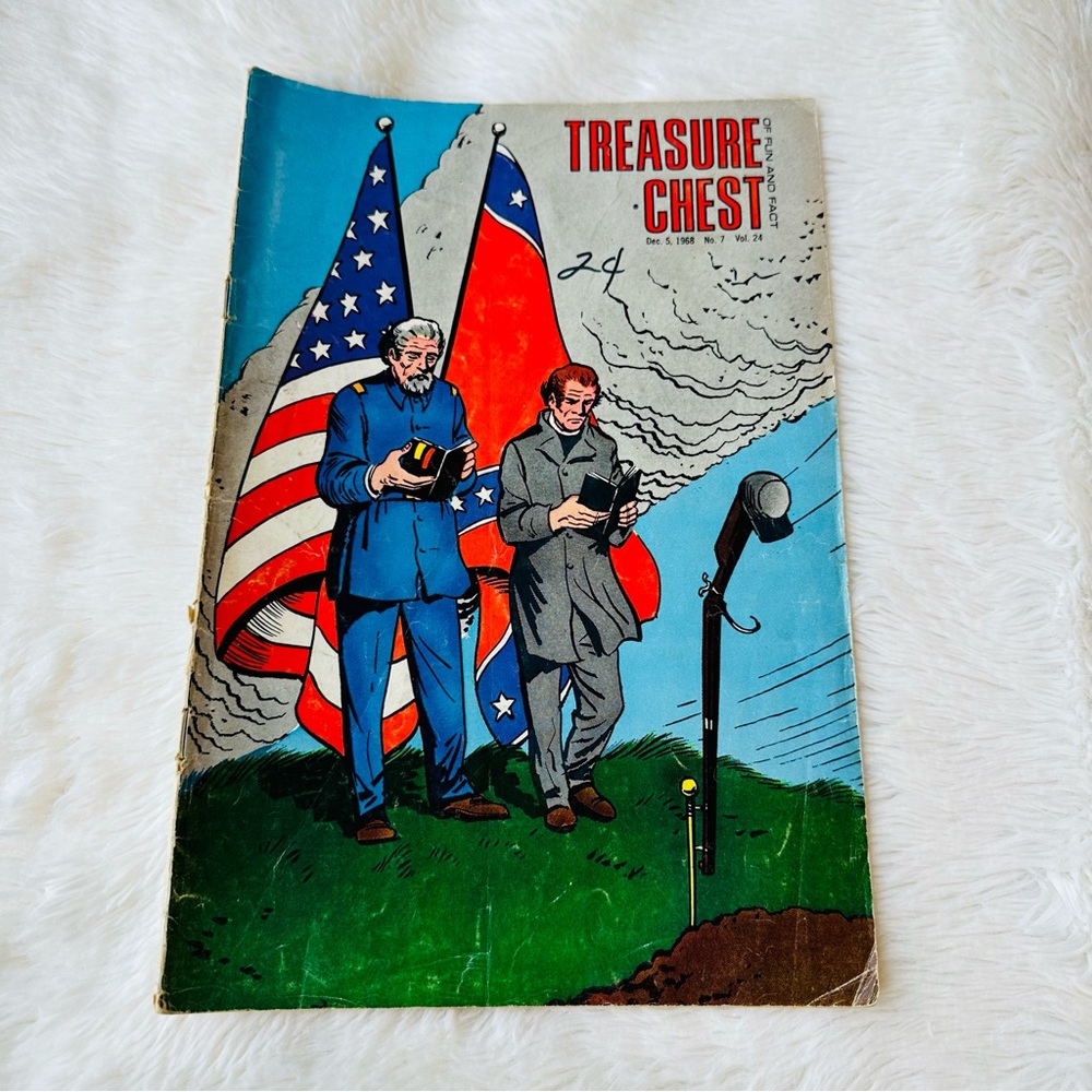 🛍️🛍️ TREASURE CHEST COMIC BOOK DEC. 5, 1968 VOL. 24 NO. 7 ♨️ FAIR